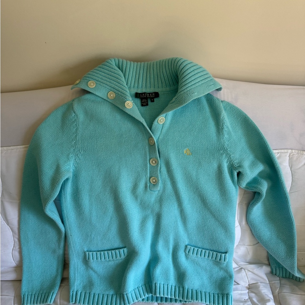 Ralph Lauren Women's Blue Sweater
